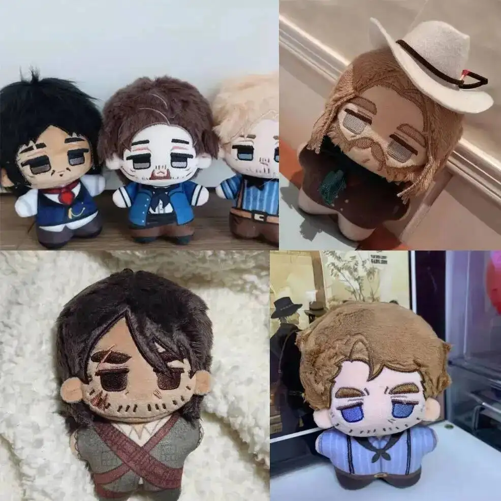 10cm Game Red Dead Redemption 2 Arthur Morgan Plush Doll Kieran Duffy Javier Micah Bell John Backpack Pandent Keychain Xmas Gift