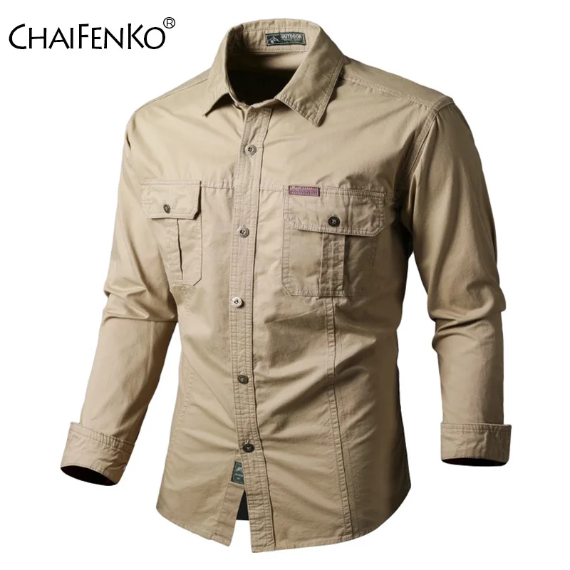 Spring Autumn Leisure Lapel Men Long Sleeve New Loose Fashion Versatile Solid Tops Outdoor Street Ventilate Comfortable Shir
