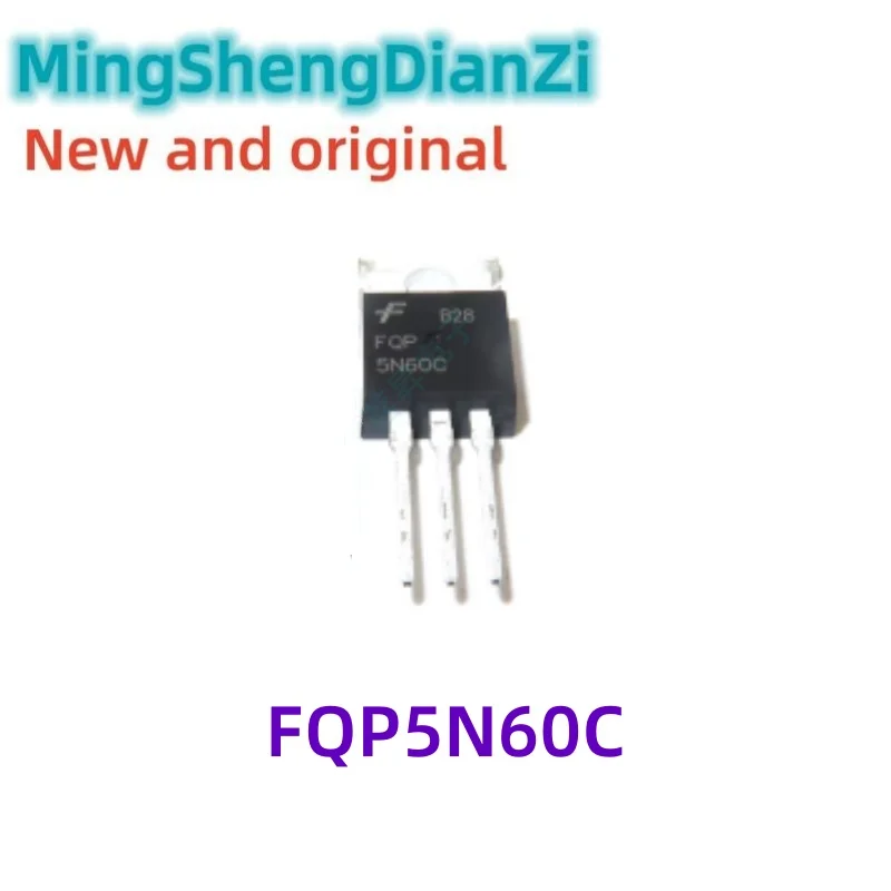 10PCS FQP5N60C FQP5N60 in-line iron head TO-220 MOS FET 5A600V