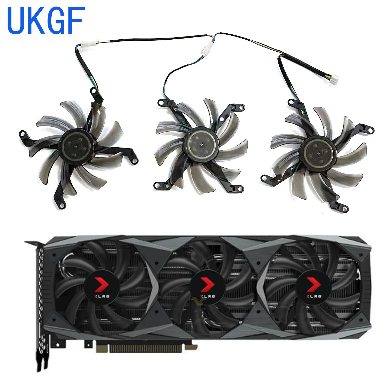 

New 85MM 4PIN T129215SU RTX2070S GPU Fan for Inno3d PNY Geforce RTX 2070S 2080ti 2080S GTX1080ti XLR8 Gaming OC Graphics Card