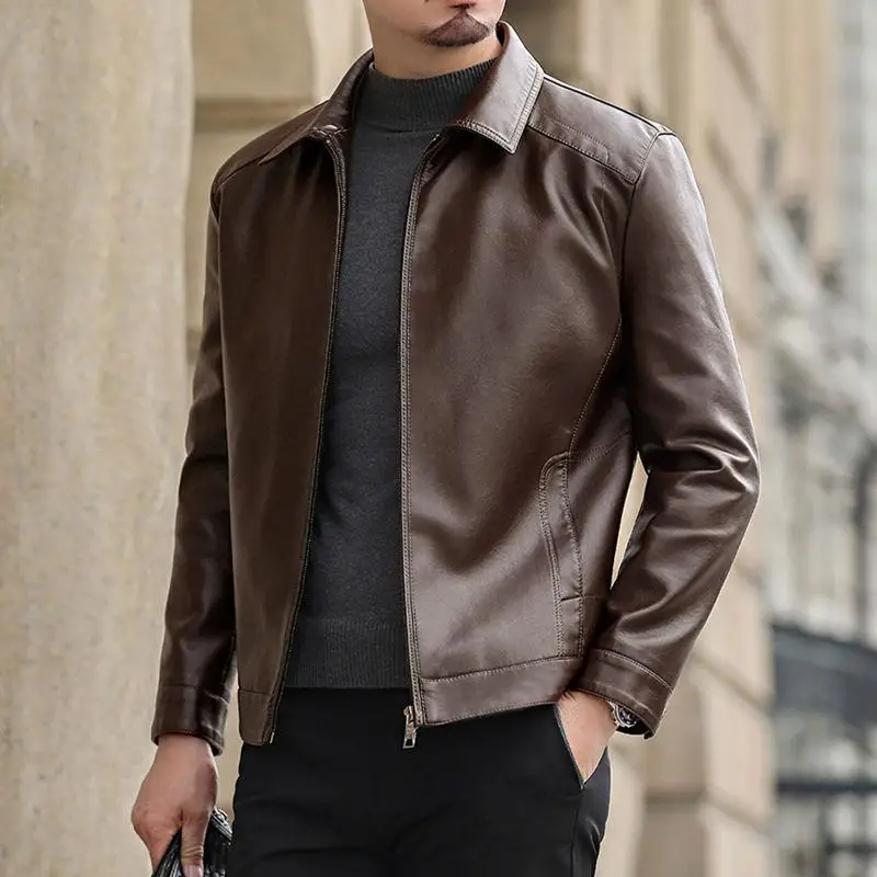 Brown single (zipper closure)