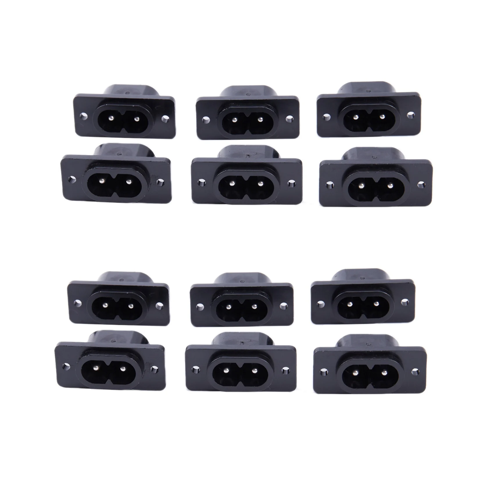 

AB15-12 X 250 В переменного тока, 2,5 А, IEC320 C7, розетка для припоя, штифты, разъем питания