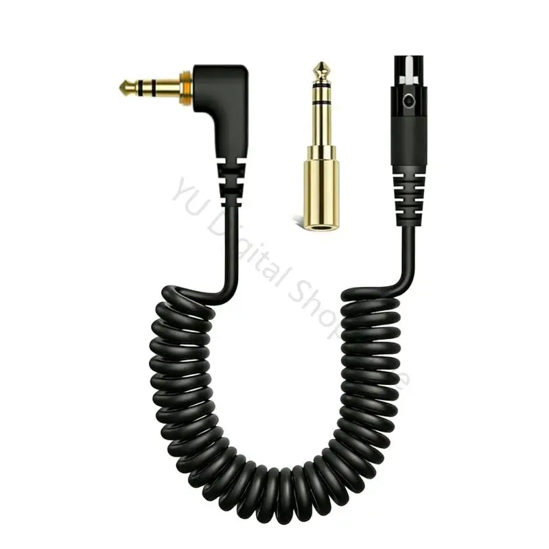 96BA Flexibles Anti-Tangle-Spiralkabel für professionelles HDJX10-Kopfhörerkabel – Detail 8