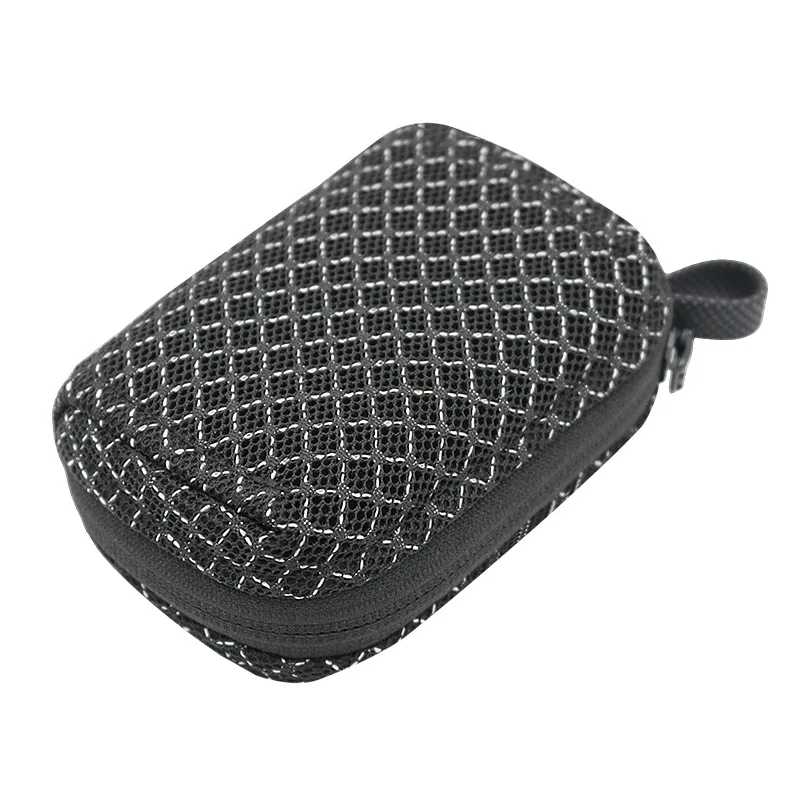 

Breathable Mesh Travel Carrying Case Pouch for JBL GO5 Speaker with Dual Zippers and Carabiner Clip