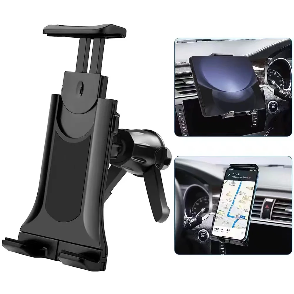 

Car Air Vent Mount In-vehicle Car Tablet Holder For iPad Redmi Pad Pro Vehicle Holder Cradle Stand Galaxy Tab Holder 360° Rotat