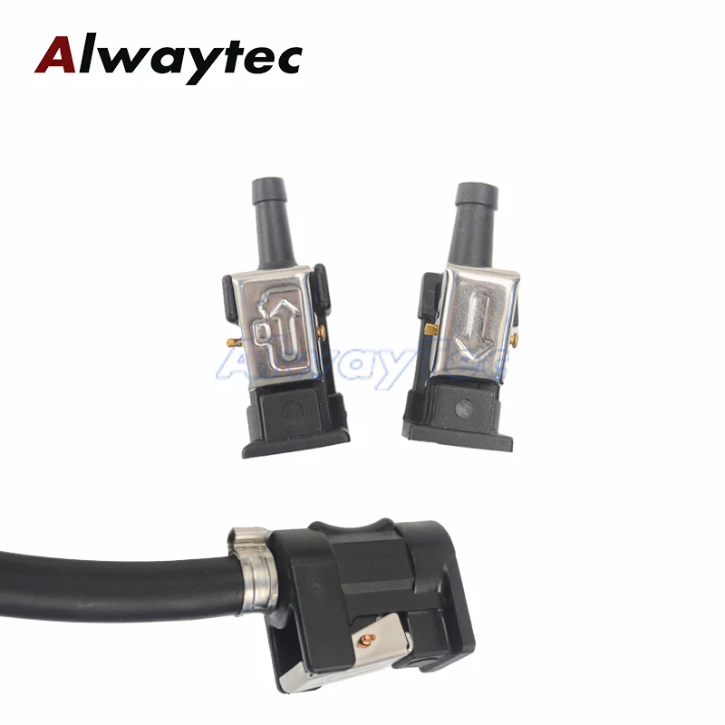 5/16 "8 MM Boot Motor Seite Quick Release Weibliche Marine Kraftstoff Stecker Kraftstoff Rohr Joint Comp für Yamaha mercury Suzuki DT4-DT140 – Detail 6