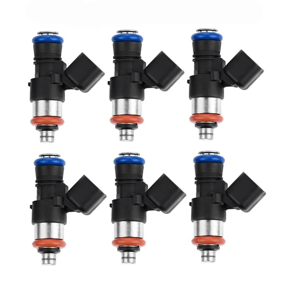 6pcs Fuel Injectors 0280158191 For Ford Edge Explorer F-150 Flex Mustang Transit 150/250/350 Lincoln MKS MKT MKX MKZ FJ1116