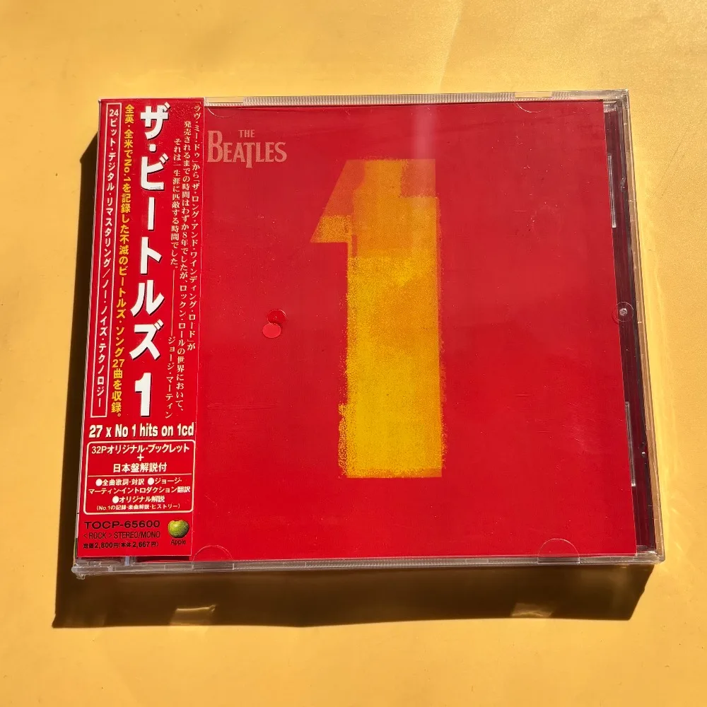 The Beatles 1 CD: Coleção Icônica de 27 Sucessos Clássicos de Rock Remasterizados - Presente em Estoque