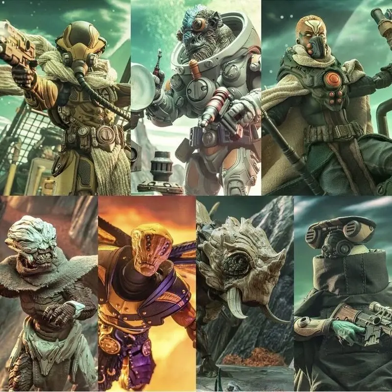 

Four Horsemen Studio Mythic Legions 1/12 6inches Action Figure Cosmic Legions Oxkrewe Book Two Harrow Zone