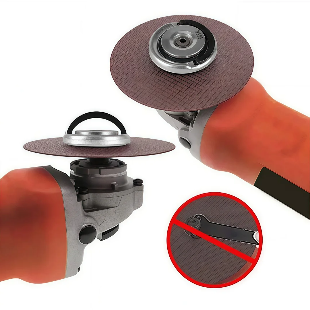 14 mm M14 zelfsluitende snelsluiting Power Chuck flensmoer slijper persplaat voor haakse slijper