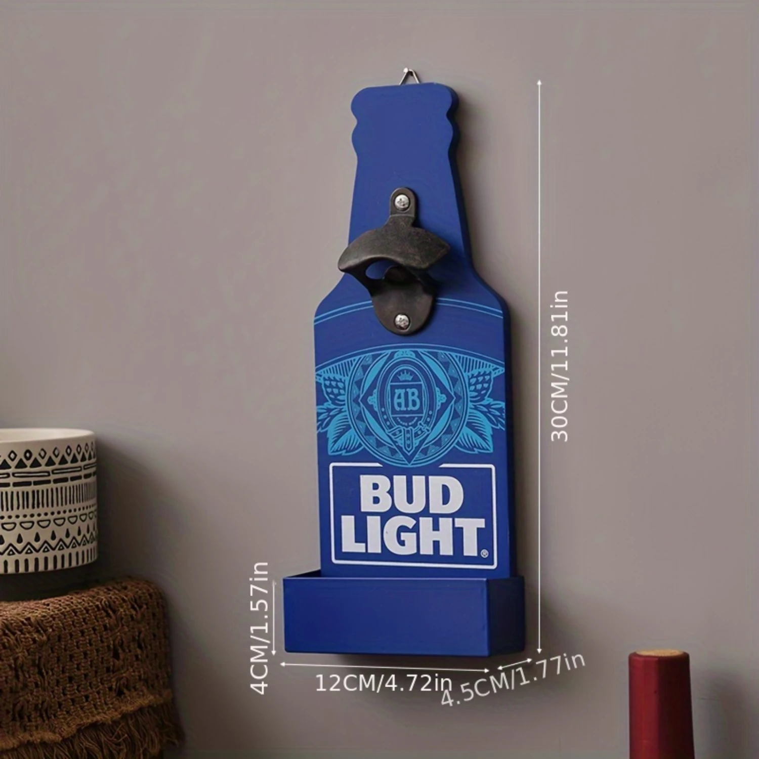 Abridor de botellas de cerveza creativo Retro, abridor de cerveza montado en la pared, decoración de pared de fondo de restaurante, herramientas, Dr de verano, 1 ud.