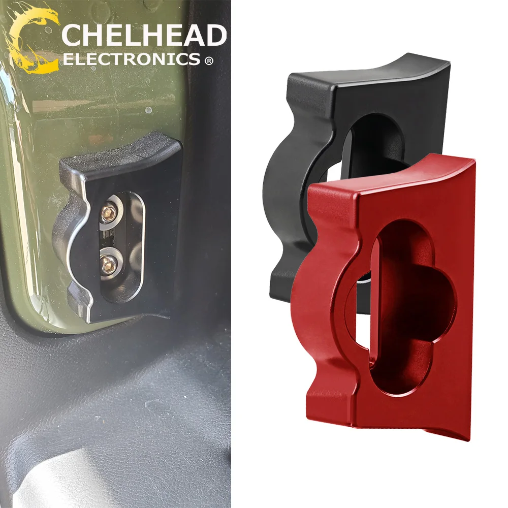 Aluminum Tailgate Limiter for Jeep Wrangler JL JLU 2018 2019 2020 2021 2022 2023 2024 Tailgate Door Latch Stopper Accessories