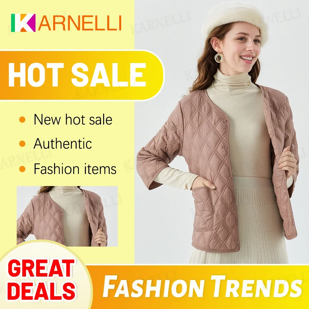 2024 new fashion women's tops with three-quarter sleeves and cotton lining, plus velvet for warmth and can be worn outside