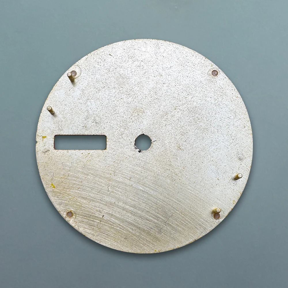 28,5 mm S-logo GMT zwarte wijzerplaat geschikt voor NH34 Japan-beweging ijsblauwe lichtgevende horlogemodificatieaccessoires