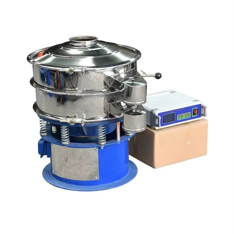 Ultrasonic Vibrating Screen Single Layer Glass Powder Screening Machine Vibratory Sieve for Sieving Ultrasonic Sieve Machine