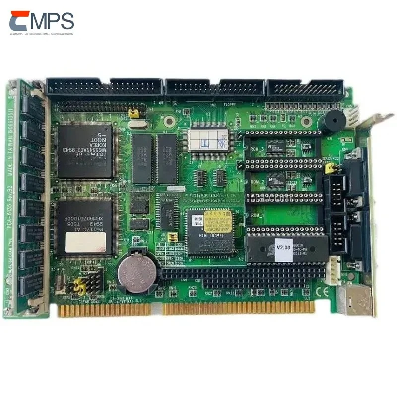 PCA-6135 Rev.B2 الأصلي للوحة الأم للكمبيوتر الصناعي Advantech وحدة المعالجة المركزية المتكاملة عالية الجودة تم اختبارها بالكامل شحن سريع