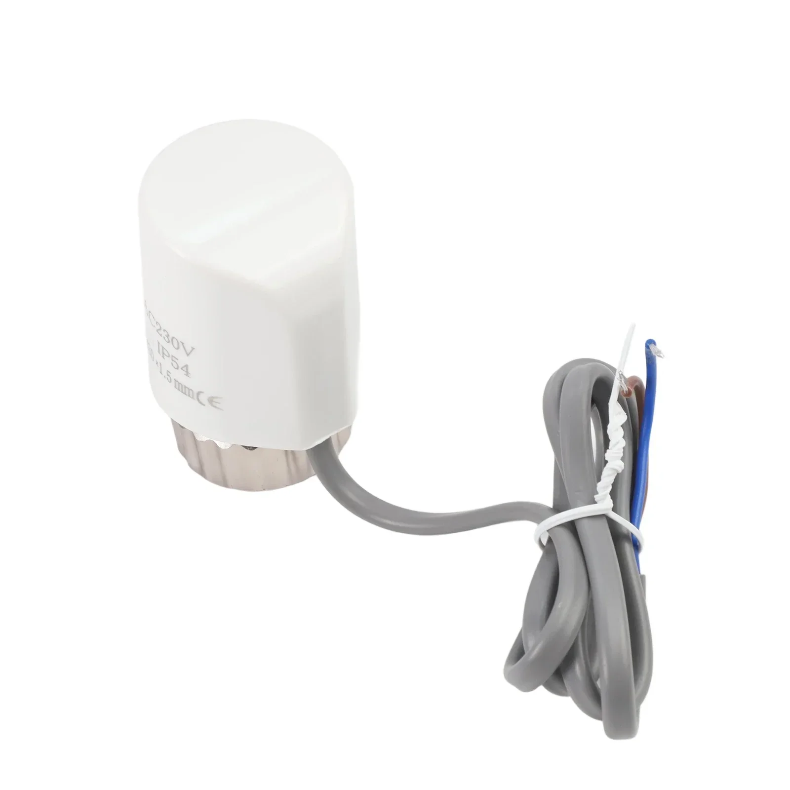 230V AC Electric Thermal Actuator Valve M30x1 5mm for Floor Heating and Radiator with Precise Temperature and Flow Adjustment