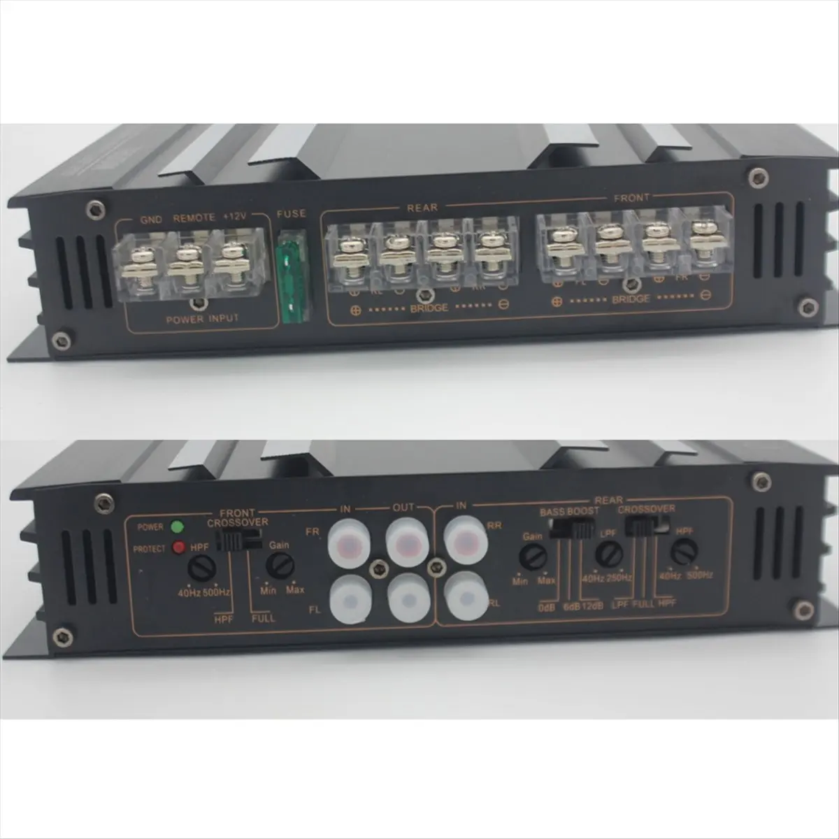 

T81C! 4-Channel Car Audio Amplifier 5800W High-Power Amplifier 12V Ultra-Thin Four-Way Power Amplifier Class A/B Tools
