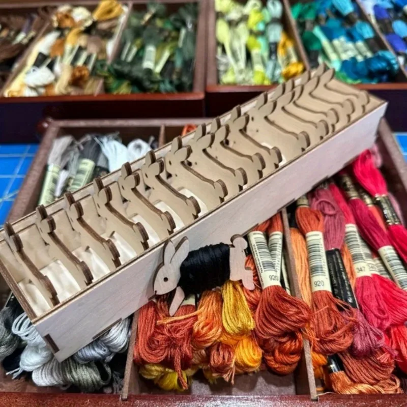 1 مجموعة متعة خشبية الحيوان بكرة مجموعة لطيف القط الإبداعية تخزين الجدول الحلي المنزل اللفاف مناسبة ل التشطيب الكرة الغزل #5