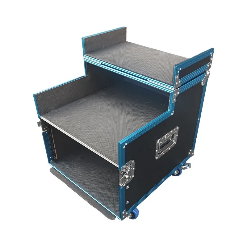 Professional Air Case Aluminum Alloy Cabinet, Multi-specification Stage Outdoor Performance Power Amplifier Mixer Shelf
