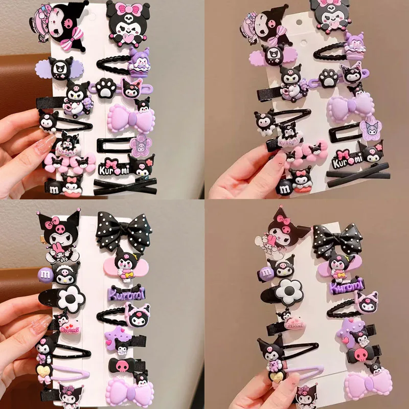 набор заколок для волос Kawaii Kuromi