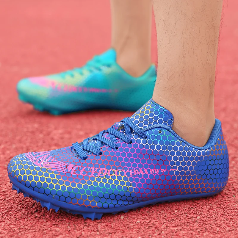 Professional Spikes Running Shoes for Men and Women, Track and Field Shoes, Training Sports Shoes, Student Competition Shoes