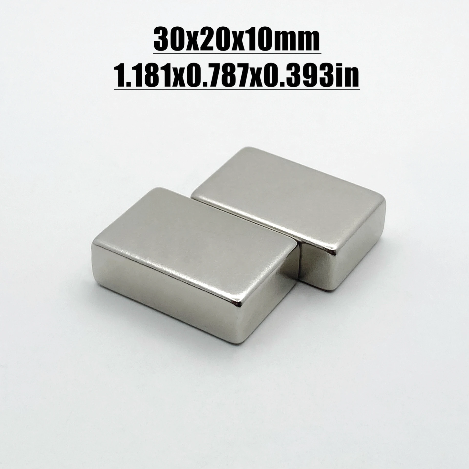 1-20pcs 30x20x10mm Magnet Neodymium Magnet N35 NdfeB Permanent Magnetic Imanes Magnets Square Shape 30*20*10 Magnet Accessory