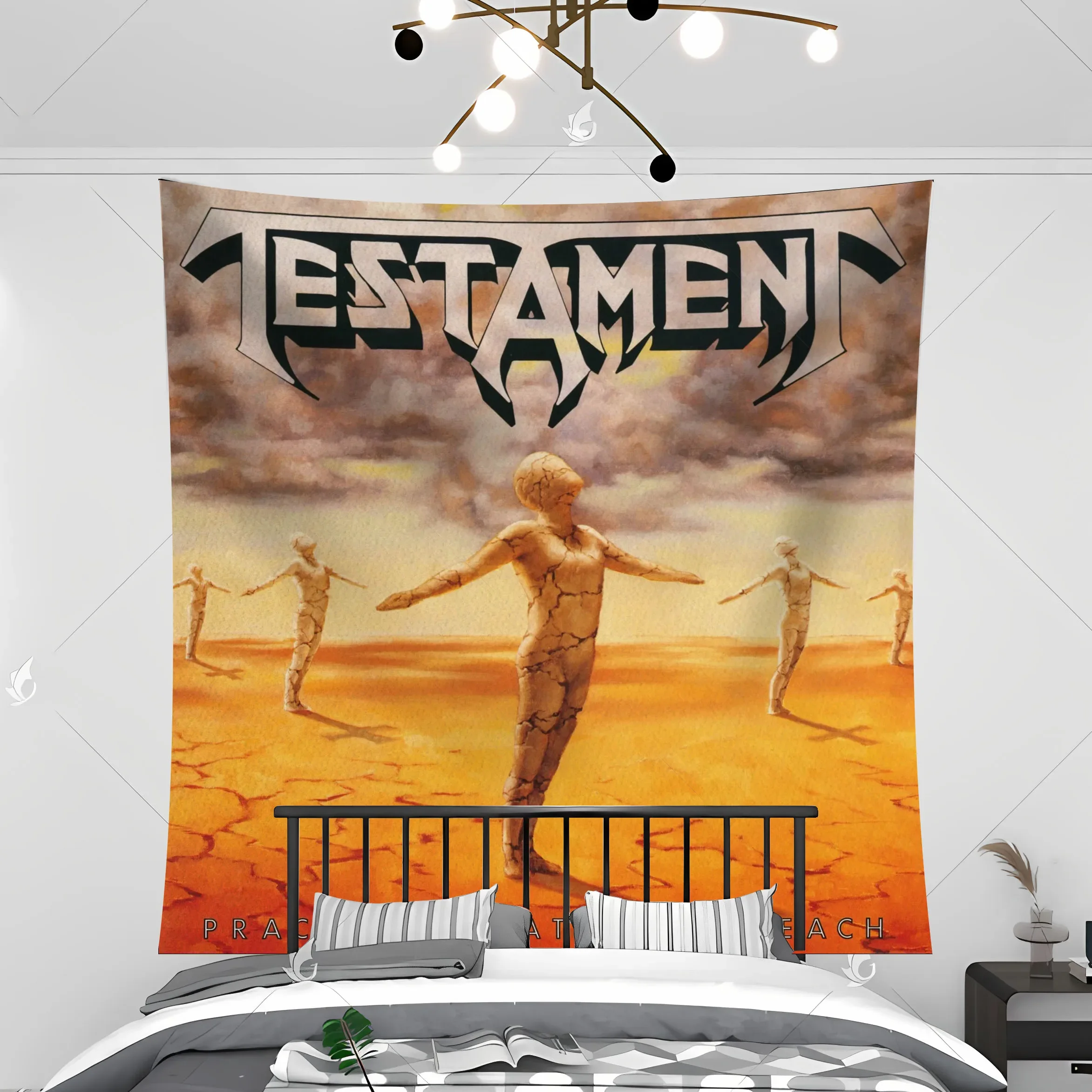 Testaments Poster Tapestry Banner Flag  90X150 Wall Art Personalized Gift Modern Family bedroom Decoration Art Poster