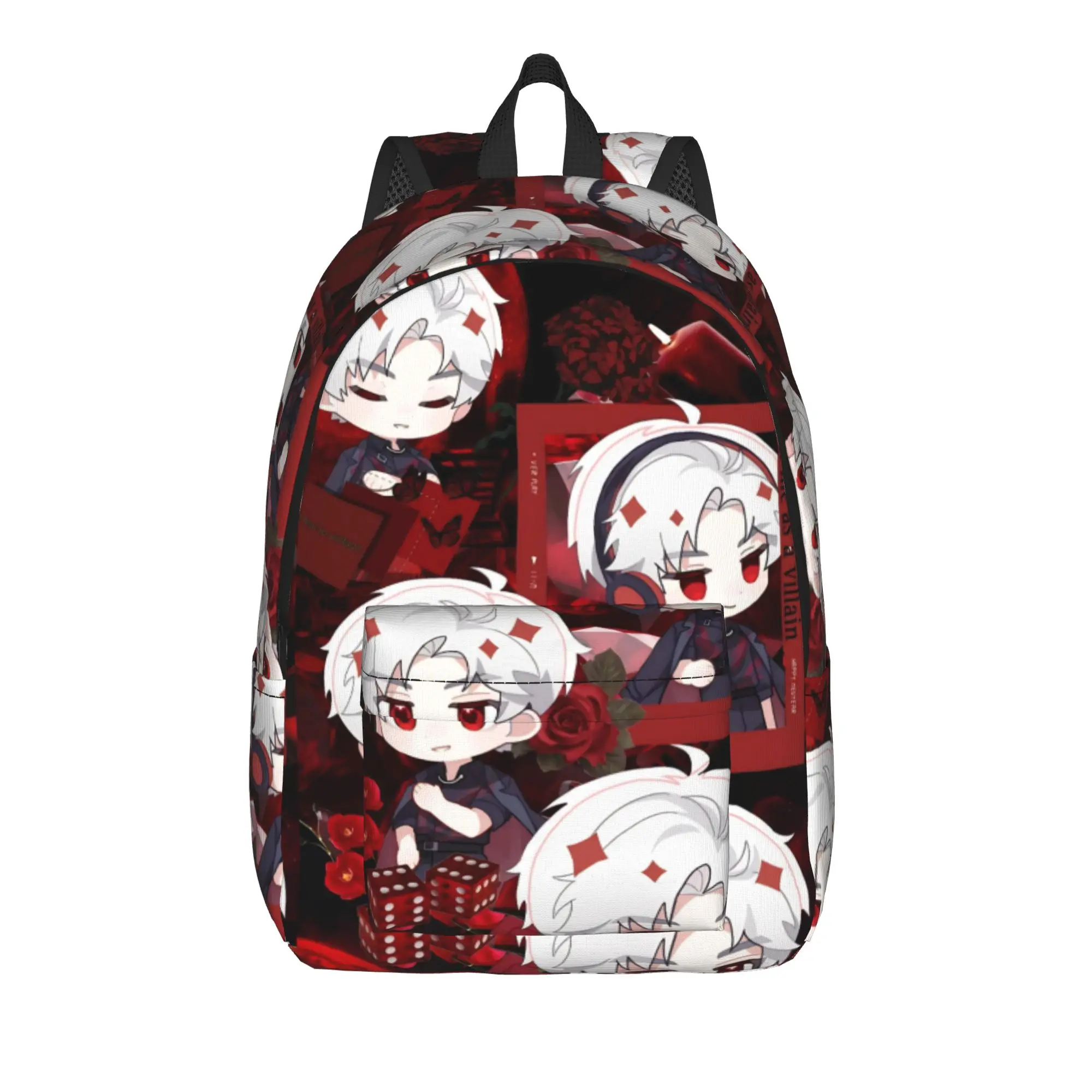 

Sylus Chibi Backpack for Men Women Fashion Student Business Daypack Love and Deepspace Game Laptop Computer Canvas Bags Outdoor