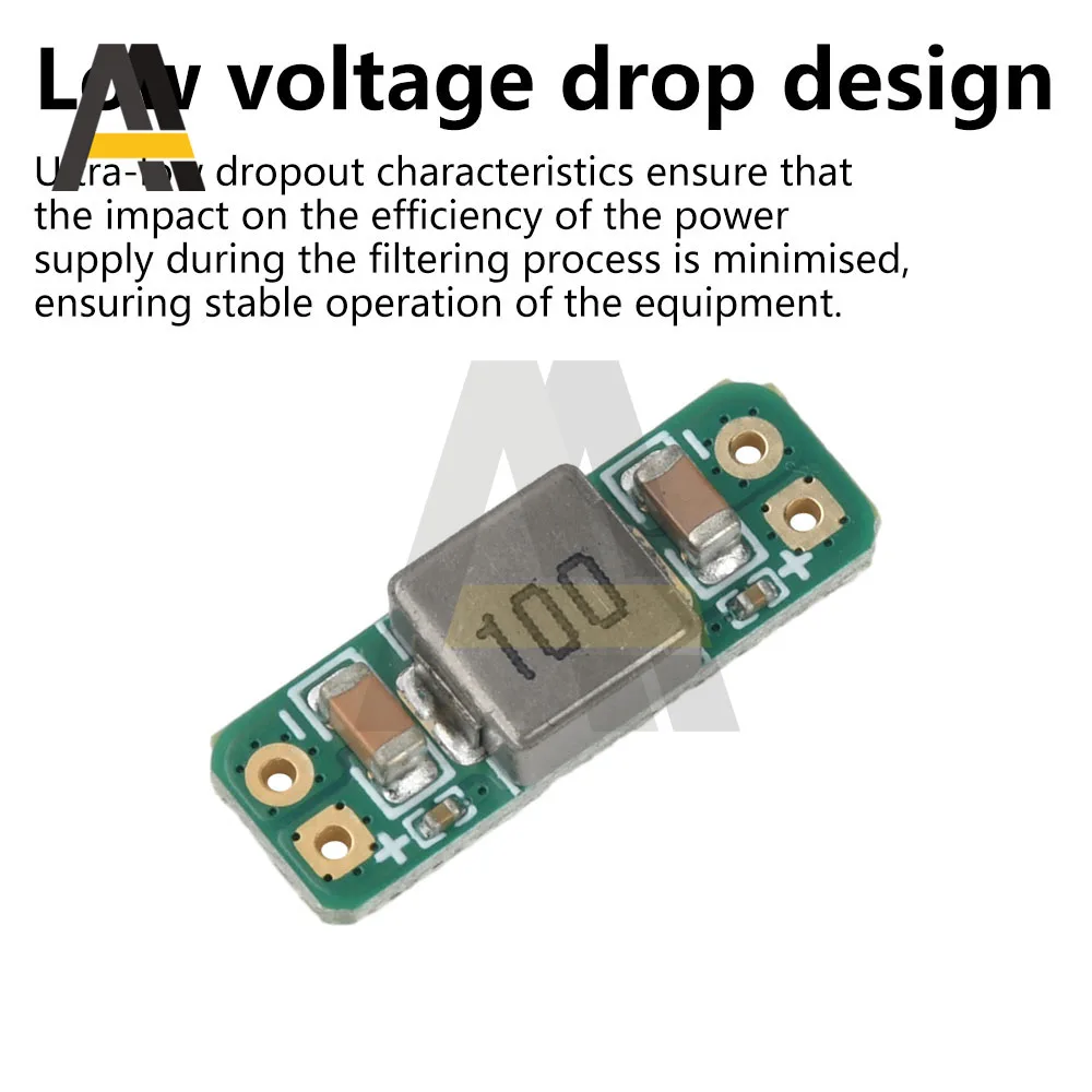1pcs LC Filter Module 3A 50V Built-in Reverse Polarity Protection Reduce the Effect of Radiated Filter Module for FPV Drone