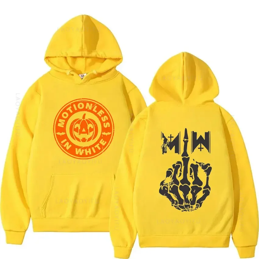 Motionless in White Theme Hooded Shirt Hoody Sweatshirt Men Hoodie Graphic Sweatshirts Men's Hoodies Clothing Autumn Essentials