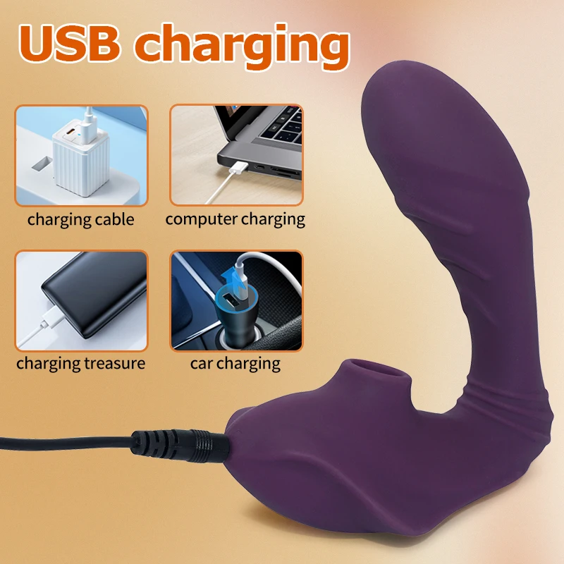 20 وضعًا مهبلًا مص هزاز البظر مصاصة تهتز G Spot الجنس عن طريق الفم البظر محفز ألعاب الجنس المثيرة للنساء البالغات #5