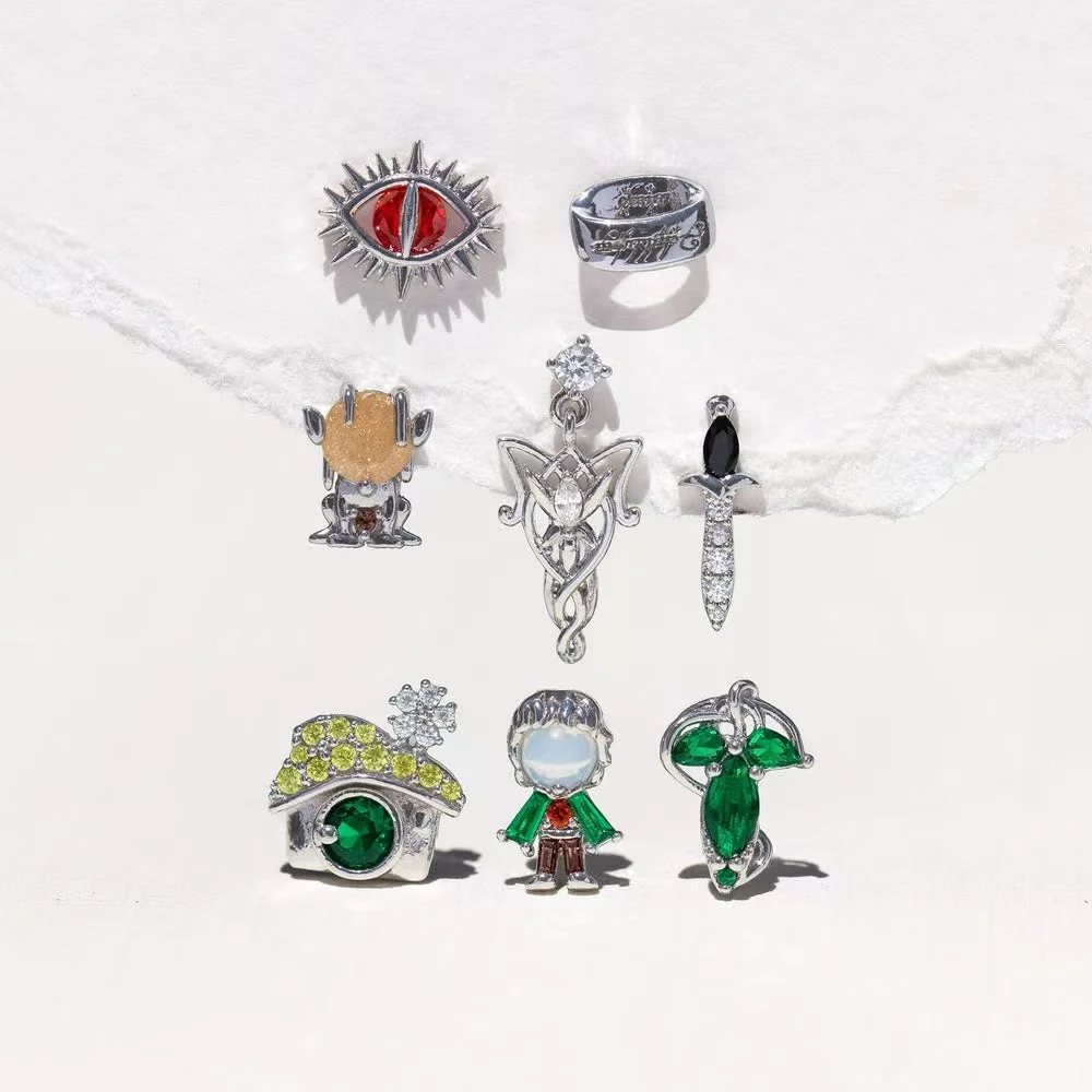 Lovely Cartoon Stud Earrings for Women Gold Plated Colorful Cubic Zirconia Jewelry Gift view 6
