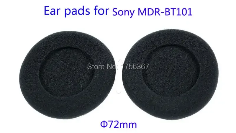 3pair Ear pads replacement cover for SONY DR-BT101 Headphones(earmuffes/ headset cushion) Bluetooth headset earmuffes