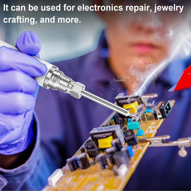 Adjustable 510 Thread Mini Soldering Iron Kit USB Soldering Iron With Cap 3 Gear Voltage Electronic Welding Repair Pen