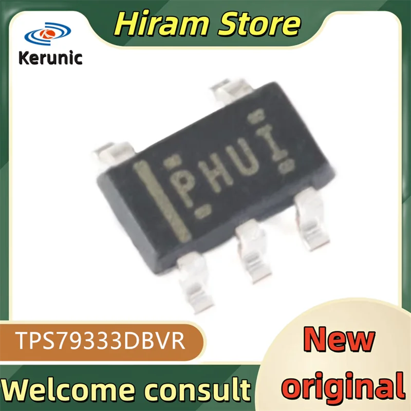 10PCS PHUI New and Original TPS79333DBVR TPS79333DBV TPS79333D TPS79333 9333