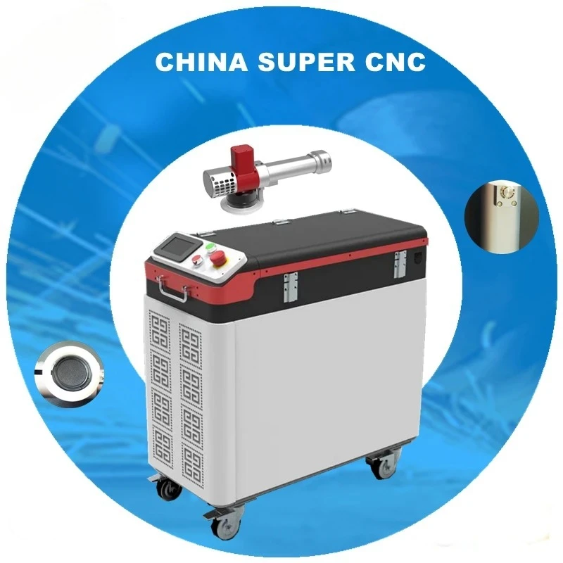 Best Selling 2024 100w 200w 300w Pulse Handheld Dual Axis Pulse Laser Cleaning Machine