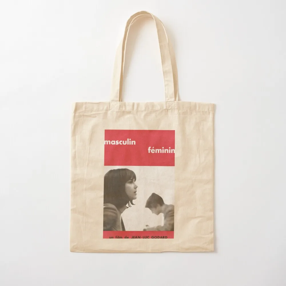 

Masculin Feminin Jean Luc Godard Tote Bag Большая сумка-тоут Холщовая сумка-тоут Холщовая холщовая сумка-тоут