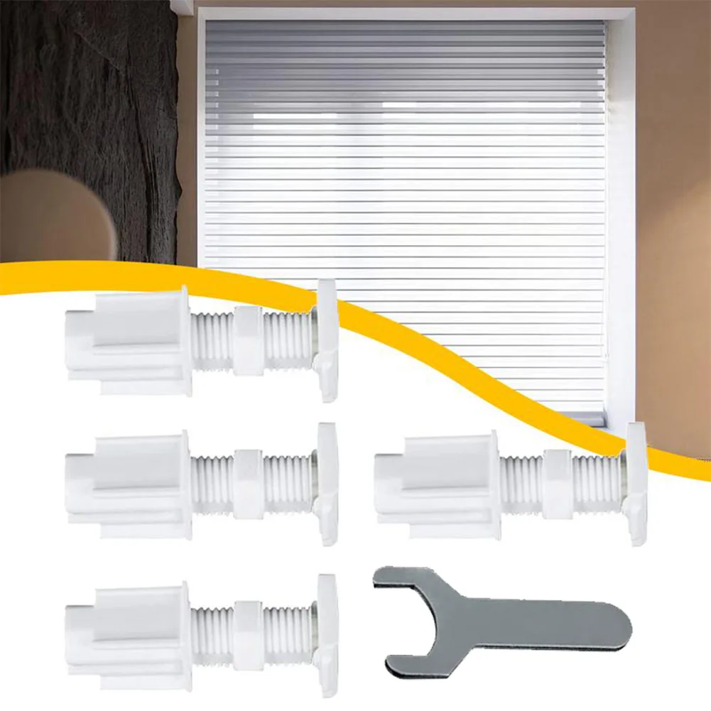 Picture 5: 4 Pack Blind Brackets Kit Twist Fit No Drill Window Bracket For Venetian Blinds Innovative Binder Mounting System