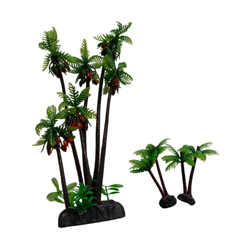 Aquarien Landschaft Künstliche Pflanze Aquarien Landschaftsbau für Garnelenzucht Landschaft Ornamente Baum Handwerk 3XUF – Detail 1