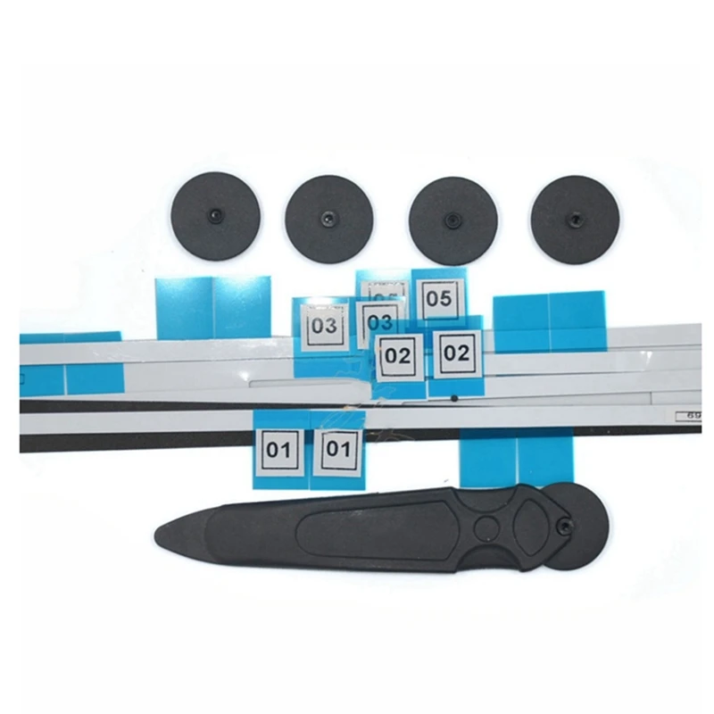 Bandes Adhésives pour Écran LCD, Poignée de Roue d'Ouverture, Kit d'Outils pour iMac A1418 A1719 21 Pouces, 2 Pièces