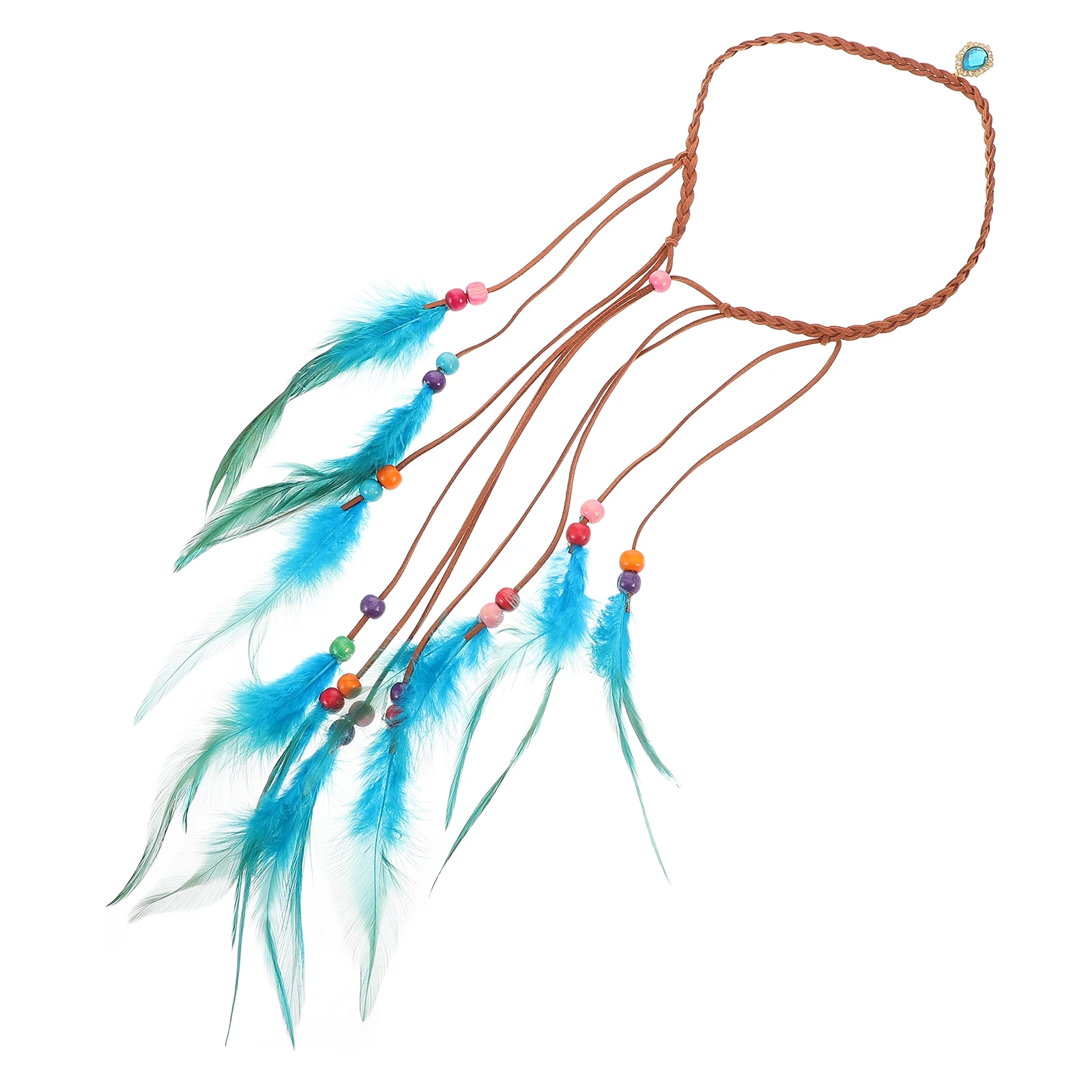 

Accessories Boho Headband Tribal Ornament Plume Headwear Peacock Hairband Hair Jewelry Style Headpiece Hippie