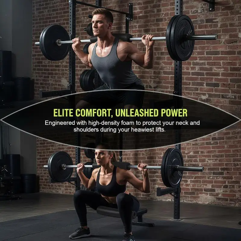 New Barbell Cushion Pillow Squat Fitness Shoulder Support Foam Sponge Cushion Anti-slip Barbell Cushion For Standard And Barbell