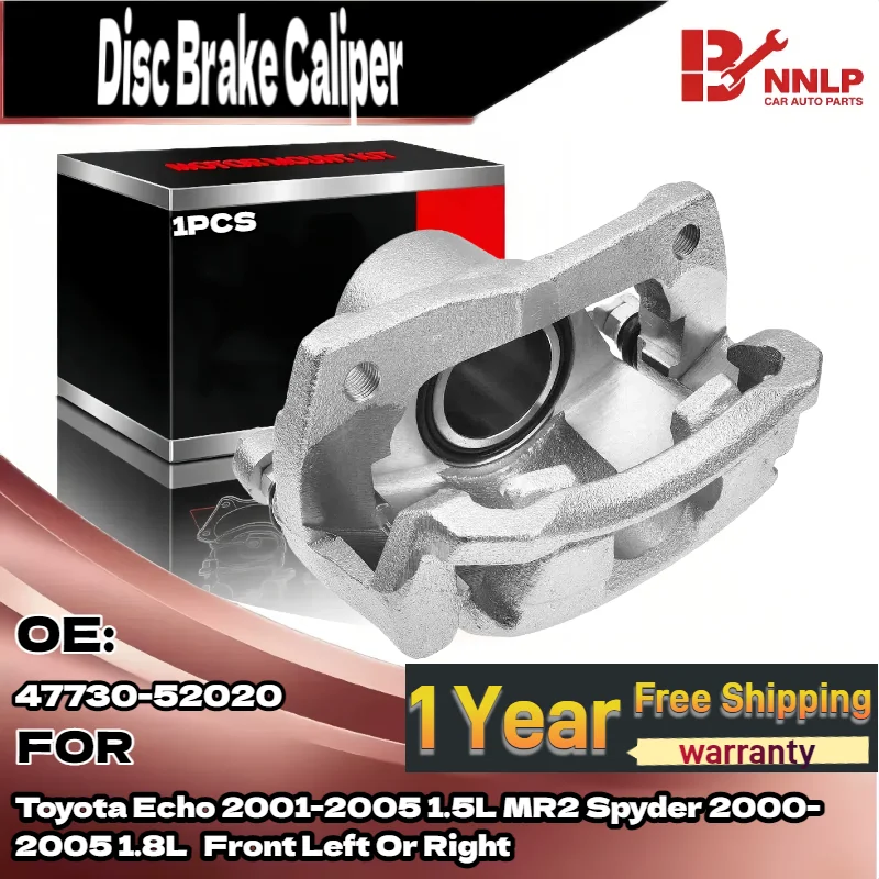 

Brake Caliper w/Bracket for Toyota Echo 2001-2005 1.5L MR2 Spyder 2000-2005 1.8L 47730-52020