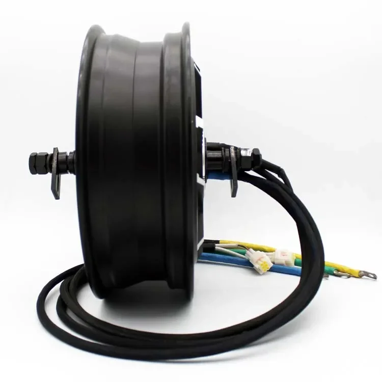 JunTeng-YMMOTOR alta potência moto elétrica Hub Motor, 13 ", 8000W