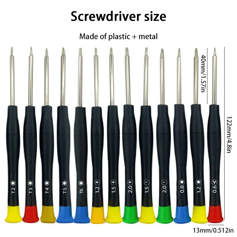 Kit de reparación de teléfonos móviles de 40/42 en 1, set de destornilladores multifunción para desmontaje de iPhone 6