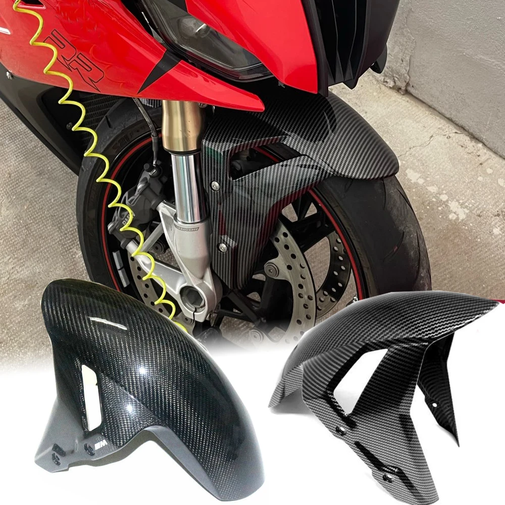 

S1000RR Mudguard Front Fender Hugger Cover Splash Guard Fairing Motorcycle Parts For BMW S1000 RR 2019 2020 2021 2022 23 Carbon