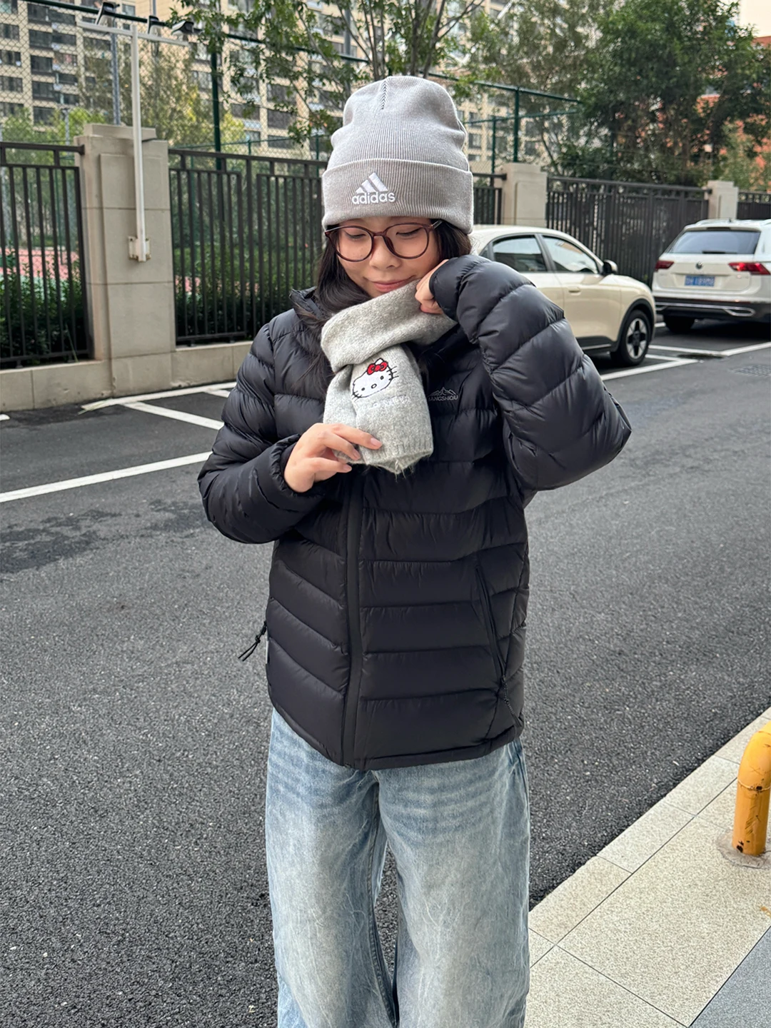 

Bla Lightweight Winter down Jaet Men's Women's Cold Proof Warm Thin Outerwear Cleanfit Premium Cotton Clothes