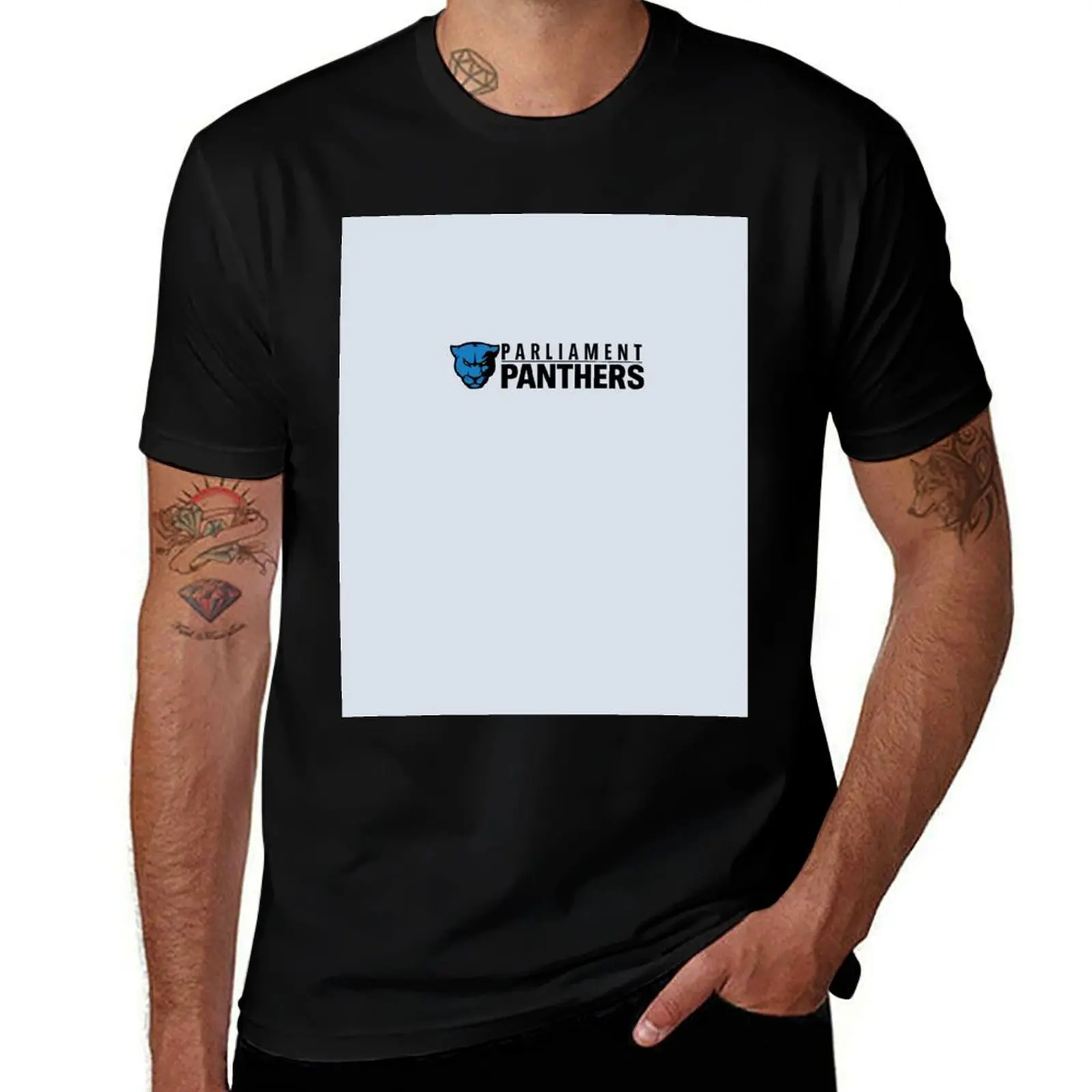 

Parliament Panthers Full T-Shirt t shirts for man graphic funny t shirts for man pack white man t shirt heavy cotton T-shirt