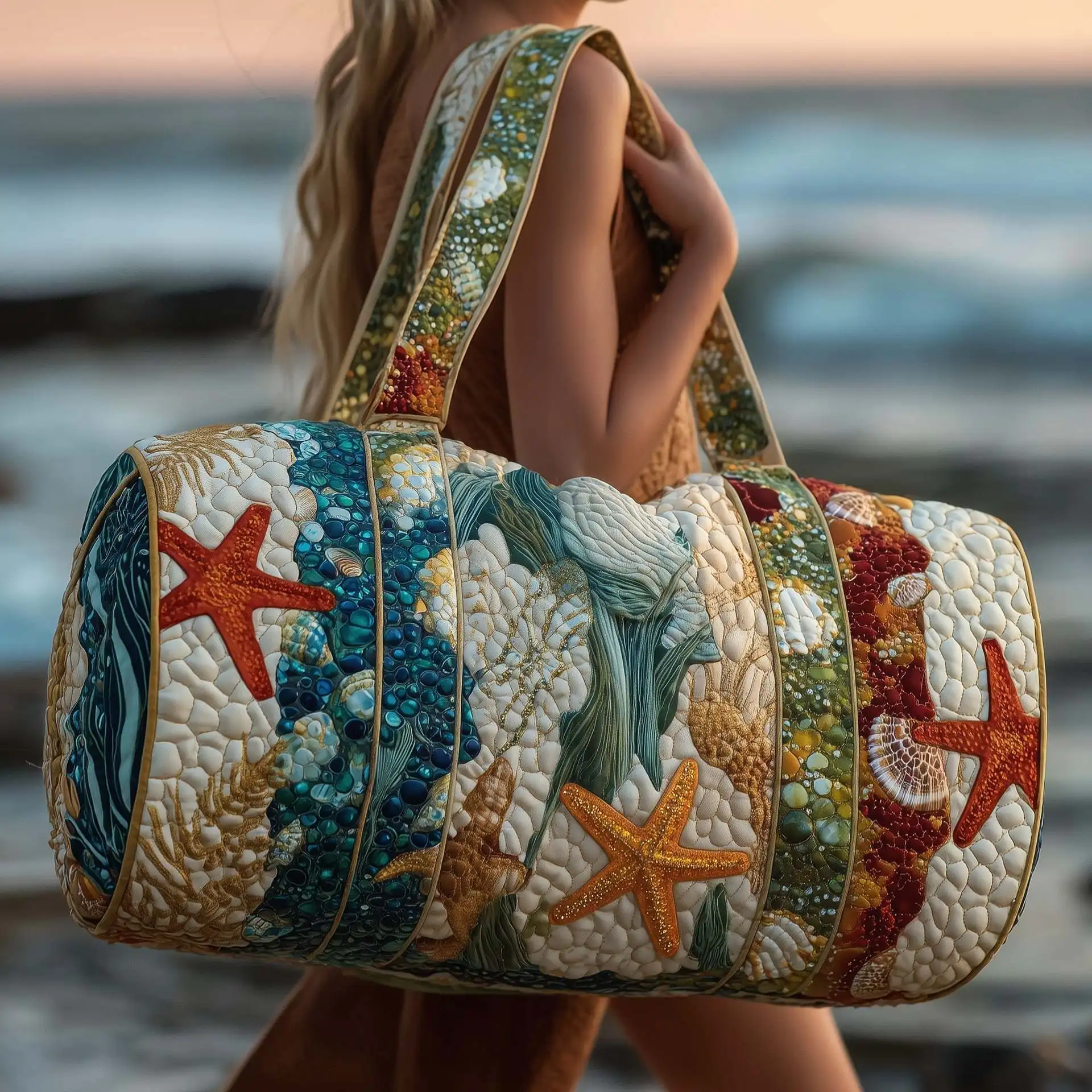 

3D Printed Quilted Travel Bags Beach Personalized Tote Bag Sport Bags Gifts Handbag Training casual Bag Hiking Camping